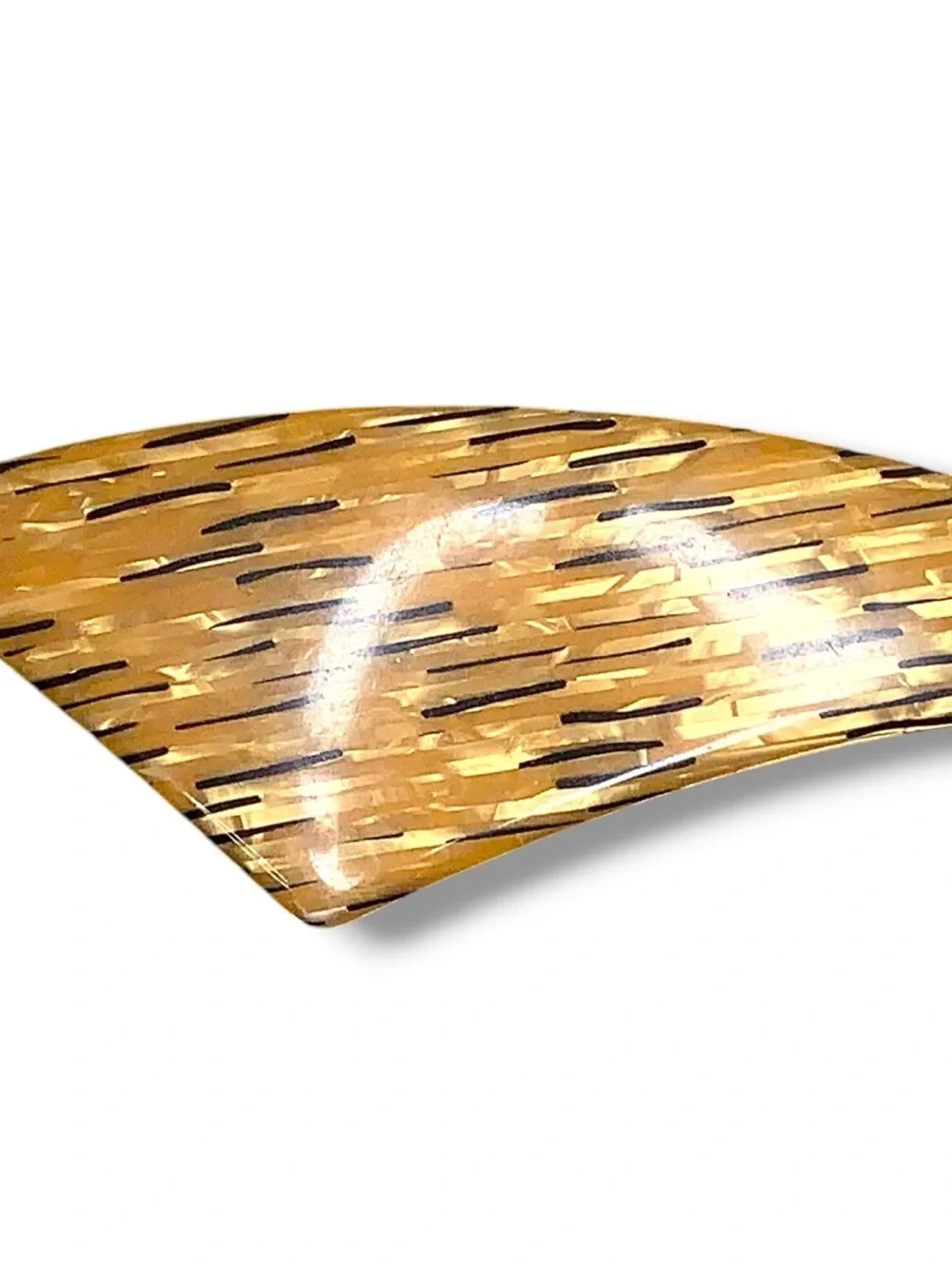 Vintage Celluloid Hair Barrette Made In France Pinup Rockabilly Retro Rare